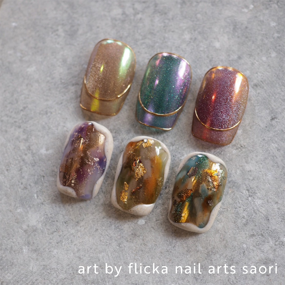 flicka nail arts フリッカカラー&マグジェル 106色セット FG-106SET / NESオンラインショップ