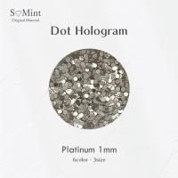 SMint エスミント ドットホログラム 約1g 1 プラチナム 1mm