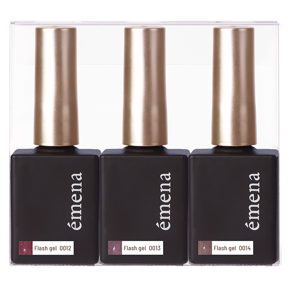 エメナ フラッシュジェル 8g 3色セット 0012-0014 EMENA-FL3C