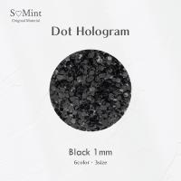 SMint エスミント ドットホログラム 約1g 10 ブラック 1mm