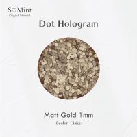 SMint エスミント ドットホログラム 約1g 13 マットゴールド 1mm