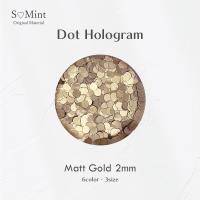 SMint エスミント ドットホログラム 約1g 14 マットゴールド 2mm