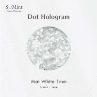 SMint エスミント ドットホログラム 約1g 16 マットホワイト 1mm