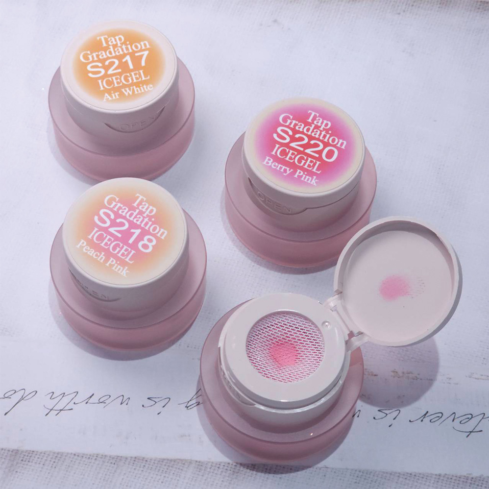 ICE GEL ABLACK タップグラデーションジェル 2g×4色セット