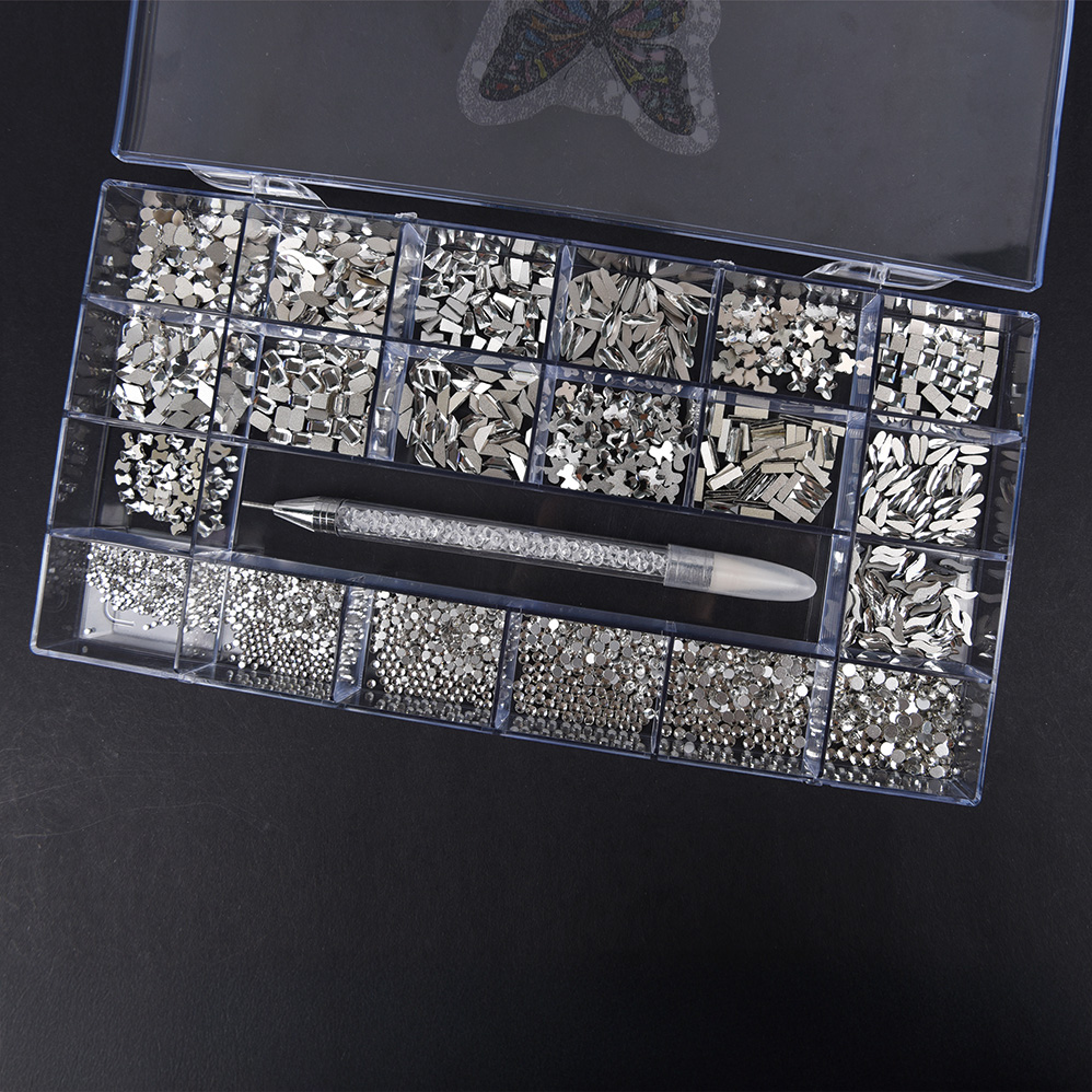 ICE GEL バラエティーストーン フルセット ストーンフィクサースティック付き