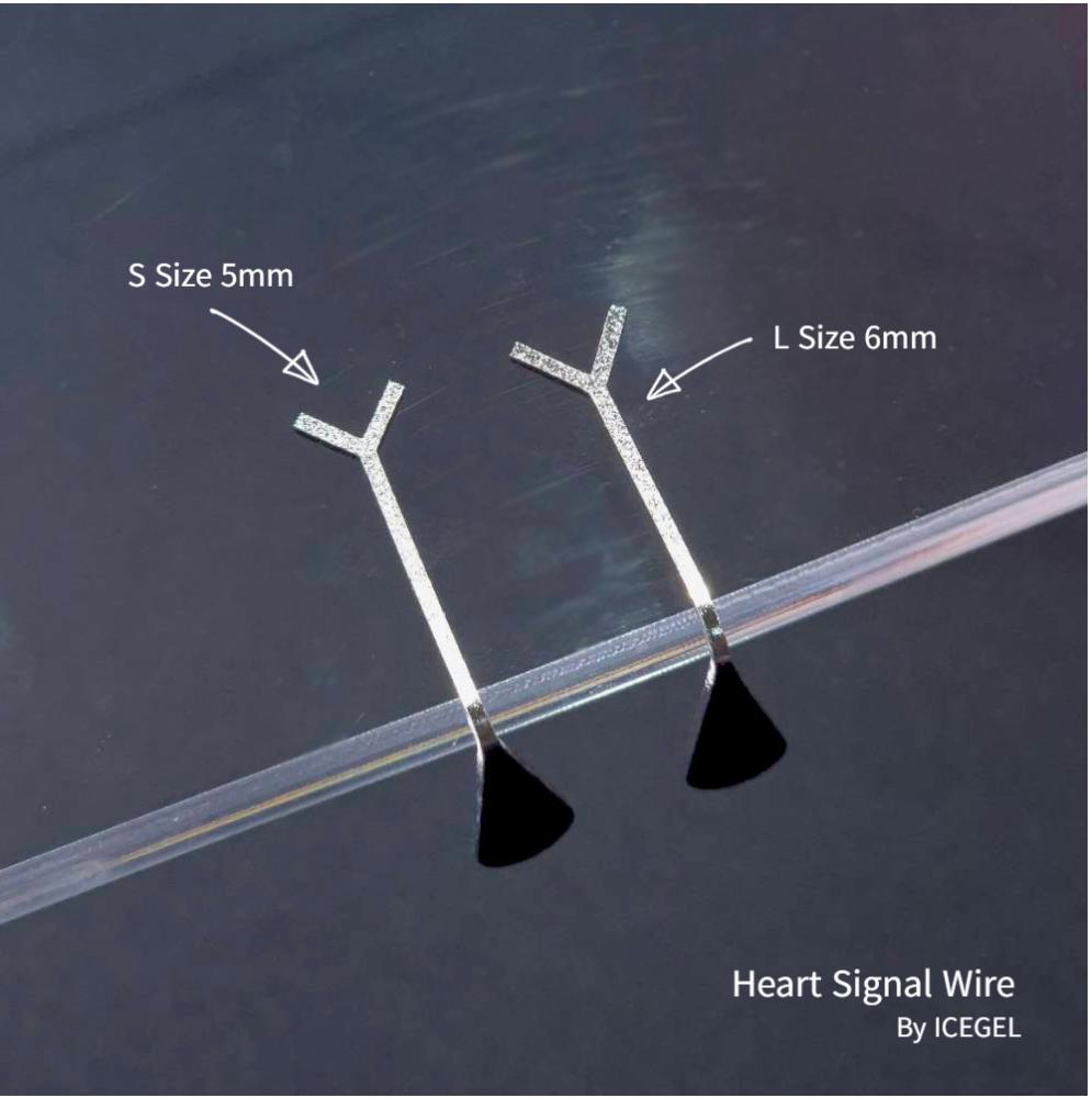 ICE GEL ハートシグナルワイヤーセット