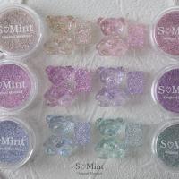 SMint エスミント オーロラプリズムフラッシュグリッター 約1g 6色セット