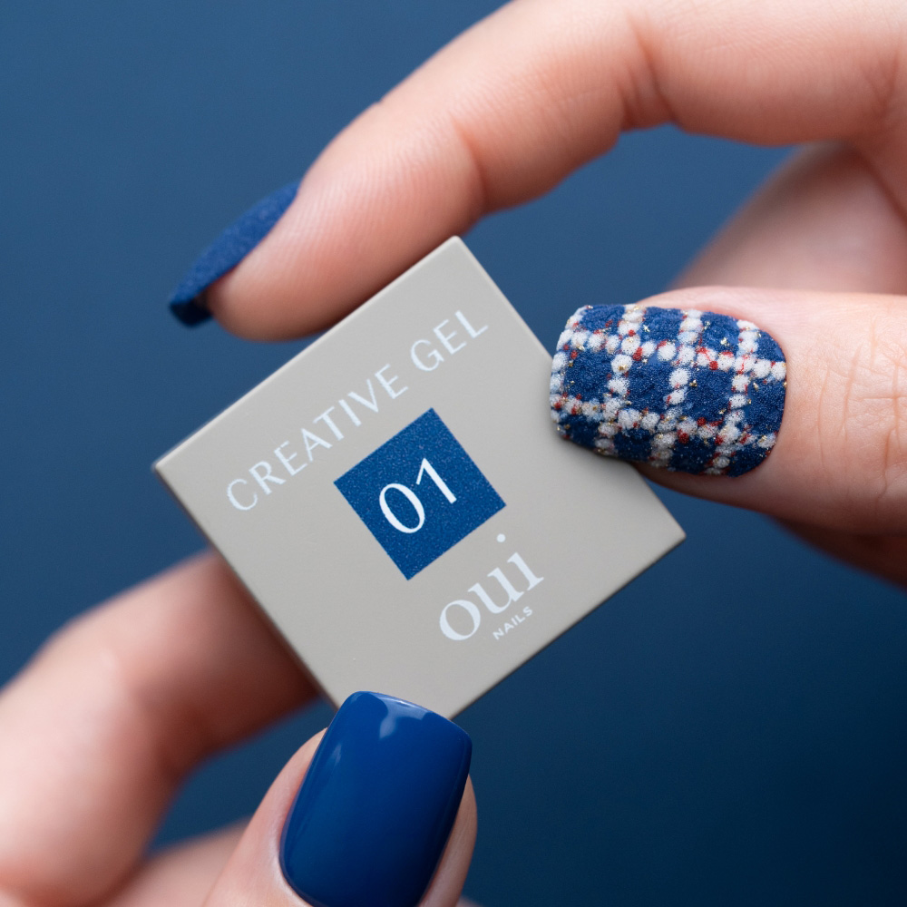 ■oui nails クリエイティブジェル01 ブルー 4g OUI-G-CG01