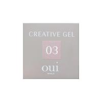 ■oui nails クリエイティブジェル03 ベージュ 4g OUI-G-CG03