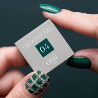 ■oui nails クリエイティブジェル04 グリーン 4g OUI-G-CG04