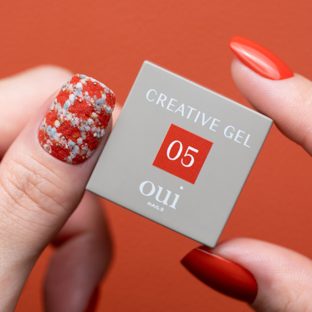 ■oui nails クリエイティブジェル05 オレンジ 4g OUI-G-CG05