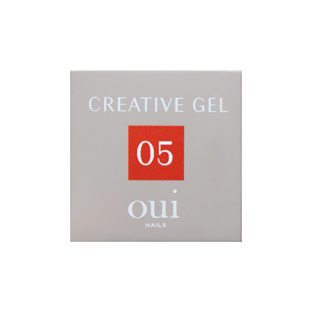 ■oui nails クリエイティブジェル05 オレンジ 4g OUI-G-CG05