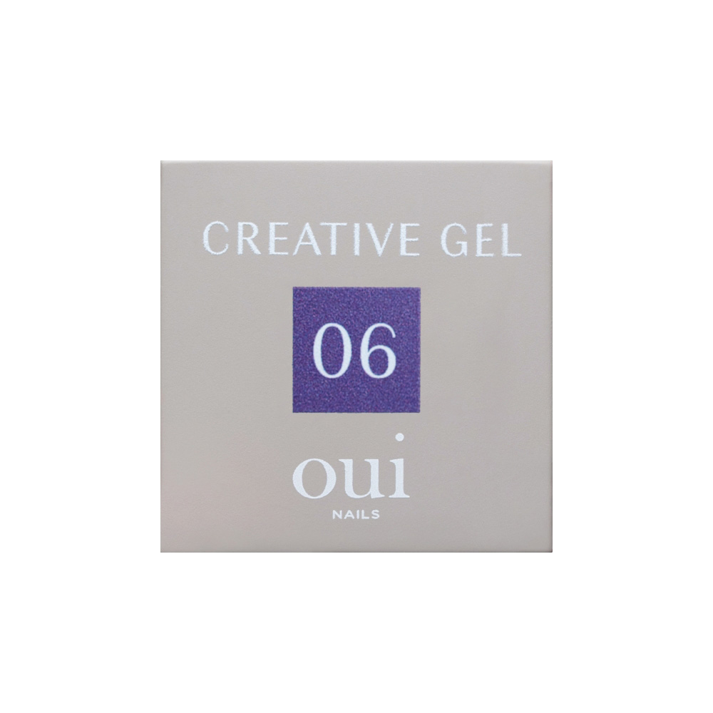 ■oui nails クリエイティブジェル06 パープル 4g OUI-G-CG06
