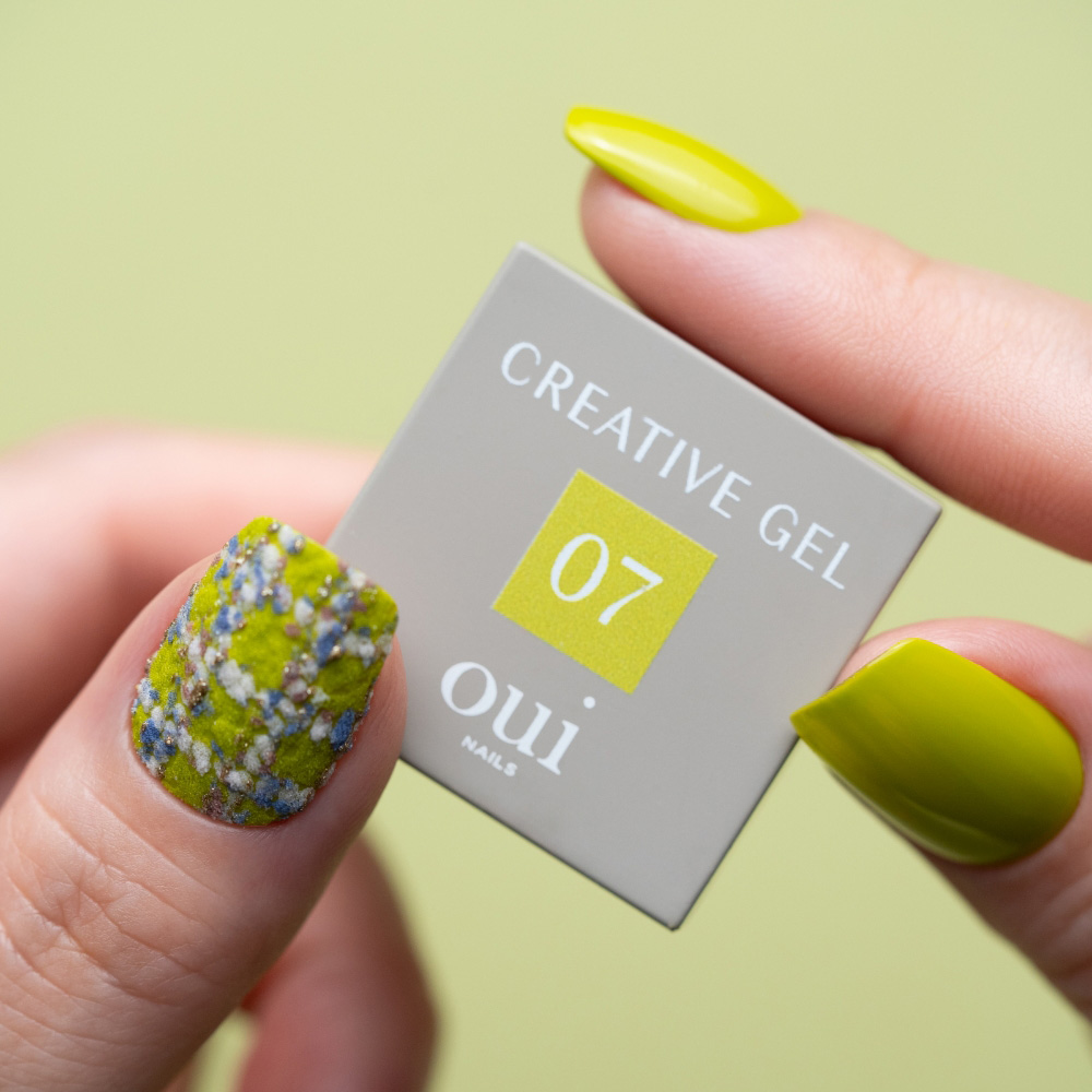 ■oui nails クリエイティブジェル07 イエロー 4g OUI-G-CG07