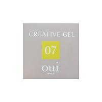 ■oui nails クリエイティブジェル07 イエロー 4g OUI-G-CG07