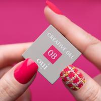 ■oui nails クリエイティブジェル08 ピンク 4g OUI-G-CG08