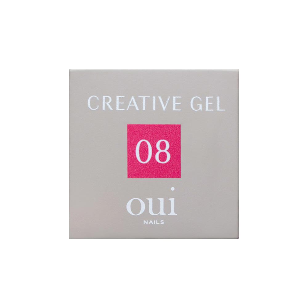 ■oui nails クリエイティブジェル08 ピンク 4g OUI-G-CG08