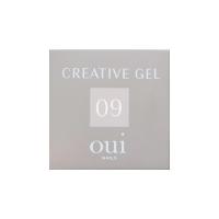 ■oui nails クリエイティブジェル09 オフホワイト 4g OUI-G-CG09