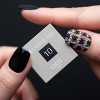 ■oui nails クリエイティブジェル10 ブラック 4g OUI-G-CG10