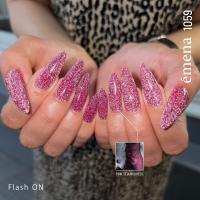 エメナ フラッシュジェル 8g ピンクスパンコールドレス 1059 E-FL1059