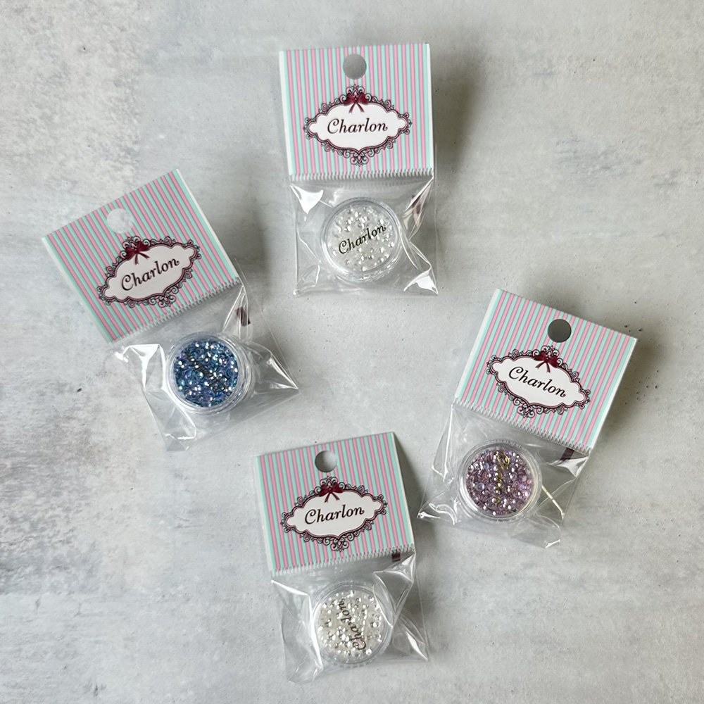 シャルロン 3Dバブル 2mm オーロラベビーピンク 1g