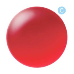 ココイスト ボトルンゴーカラージェル 10ml BC-28 ロッソレッドグラス