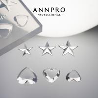ANNPRO モールド ビジュー ハート/スター #38354