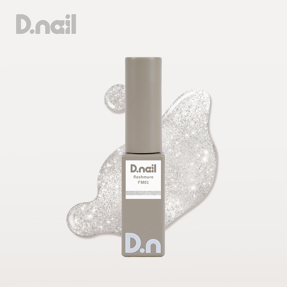 D.nail フラッシュミュールジェル 7g FM01 シルバー #8616