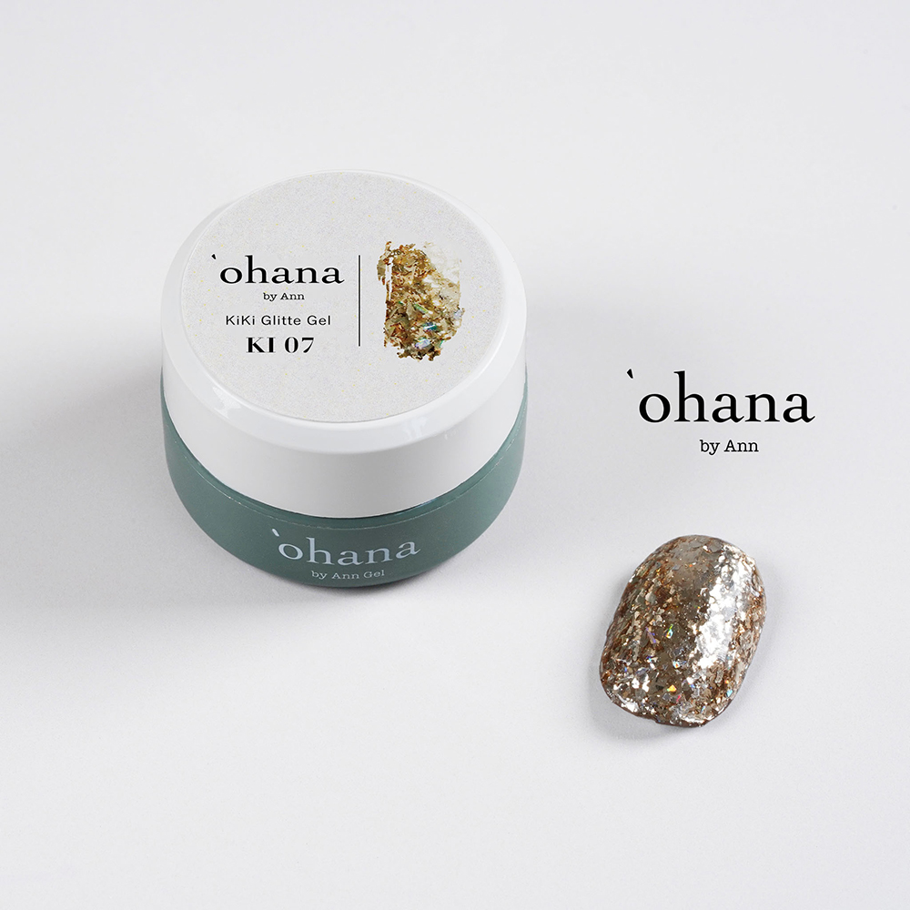 ‘ohana キキグリッタージェル 3g KI07 ビンテージゴールド #8658