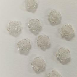 Bonnail ローズ オーロラホワイト 8mm 10pcs