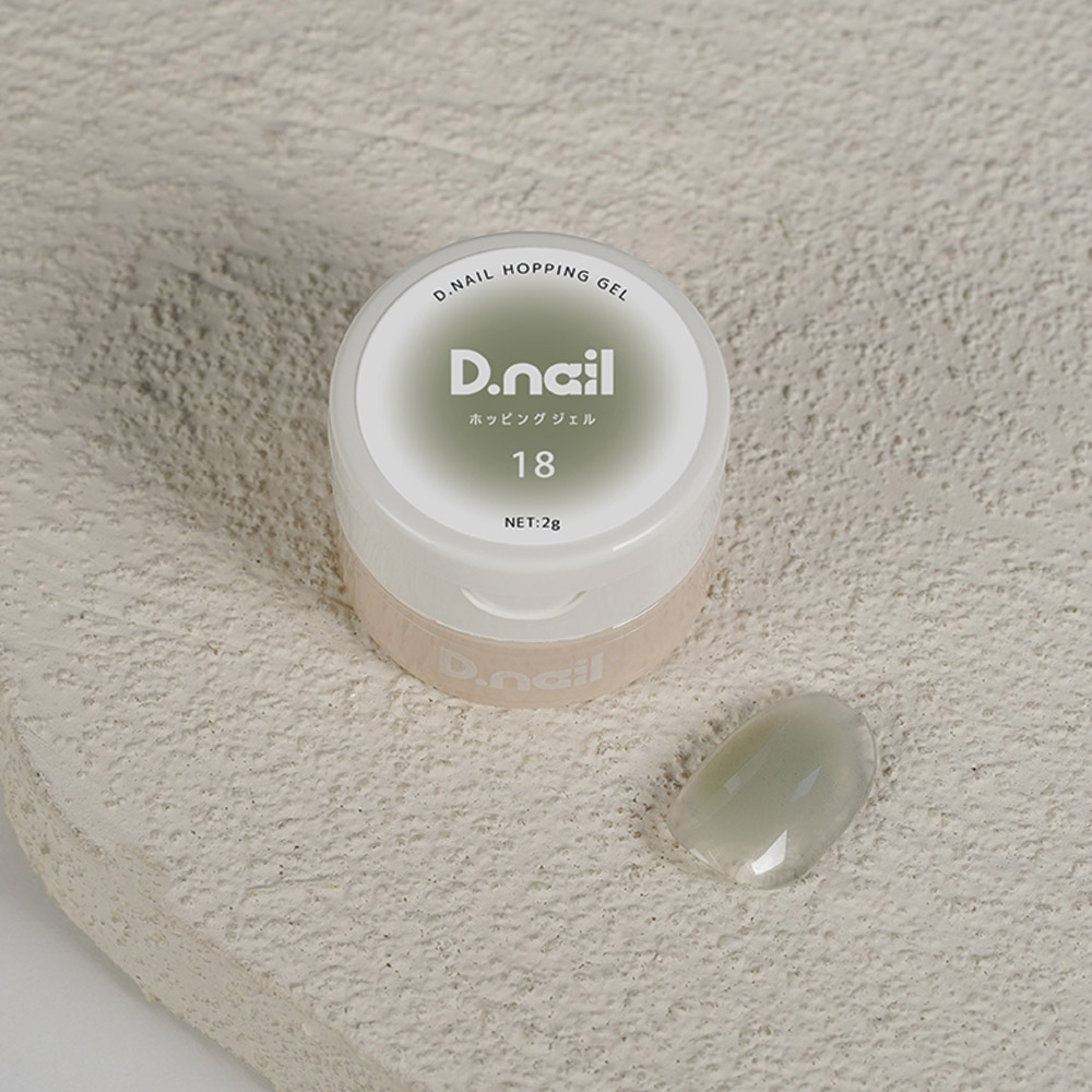 D.nail ホッピングジェル 2g 18 グラスグリーン #7023