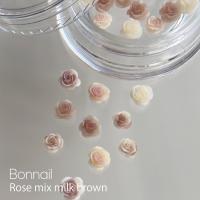 Bonnail ローズミックス ミルクブラウン 30pcs