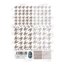 ツメキラ 千鳥格子 グランデ モカ&グレー NN-FKO-005