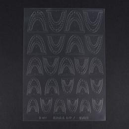 ICEGEL ステンシルステッカー TS-01 レースフレンチ