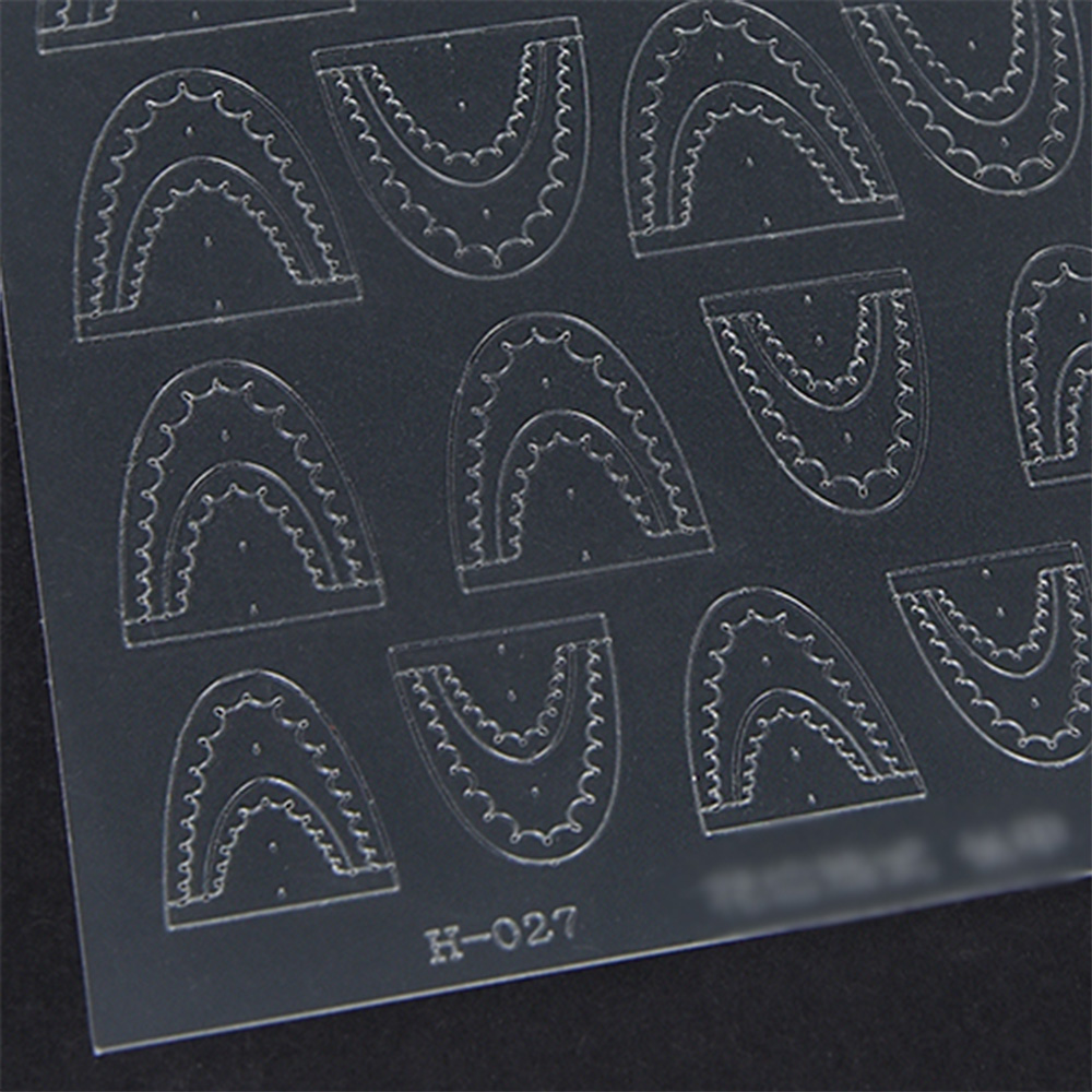 ICEGEL ステンシルステッカー TS-01 レースフレンチ