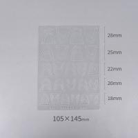 ICEGEL ステンシルステッカー TS-01 レースフレンチ