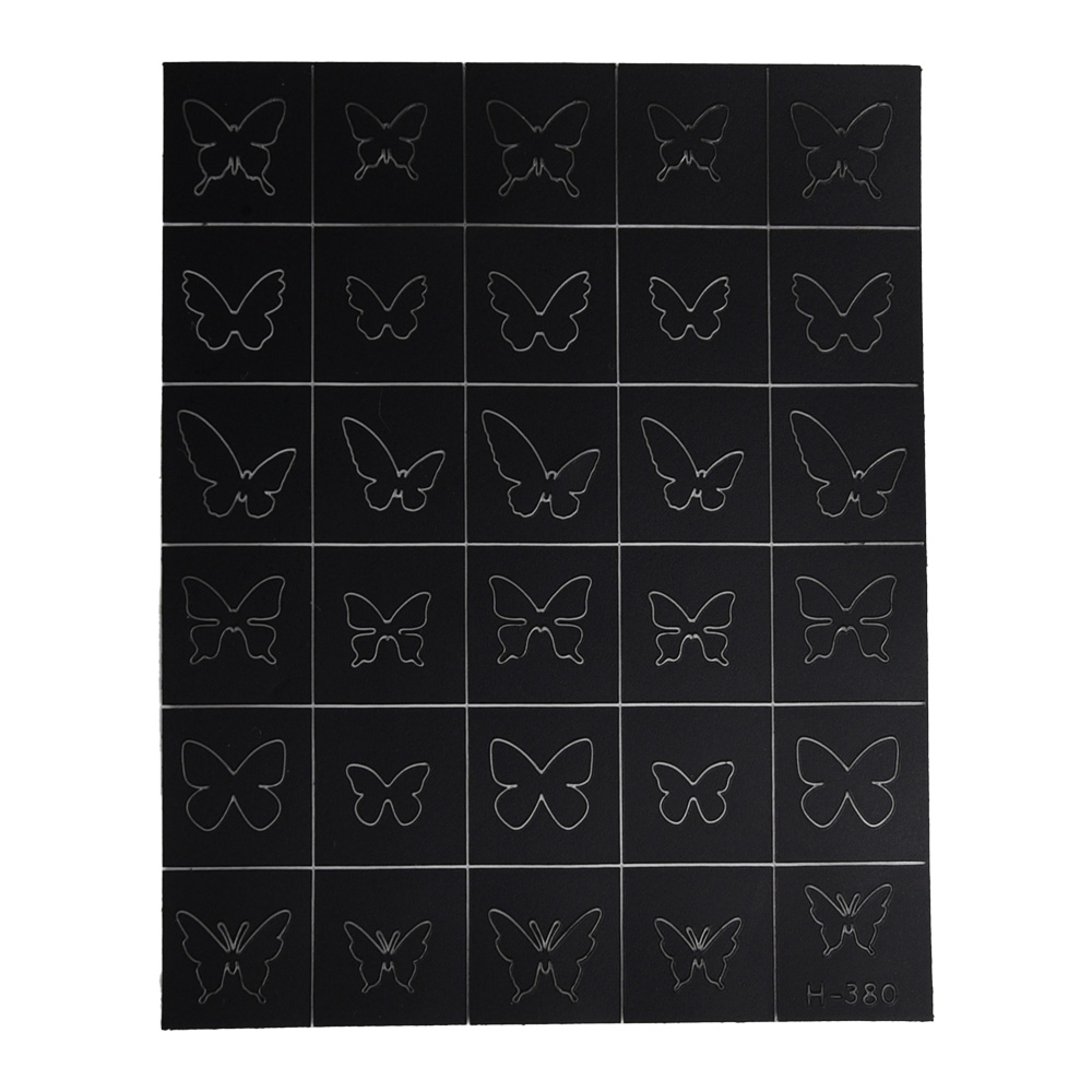 ICEGEL ステンシルステッカー TS-03 バタフライ