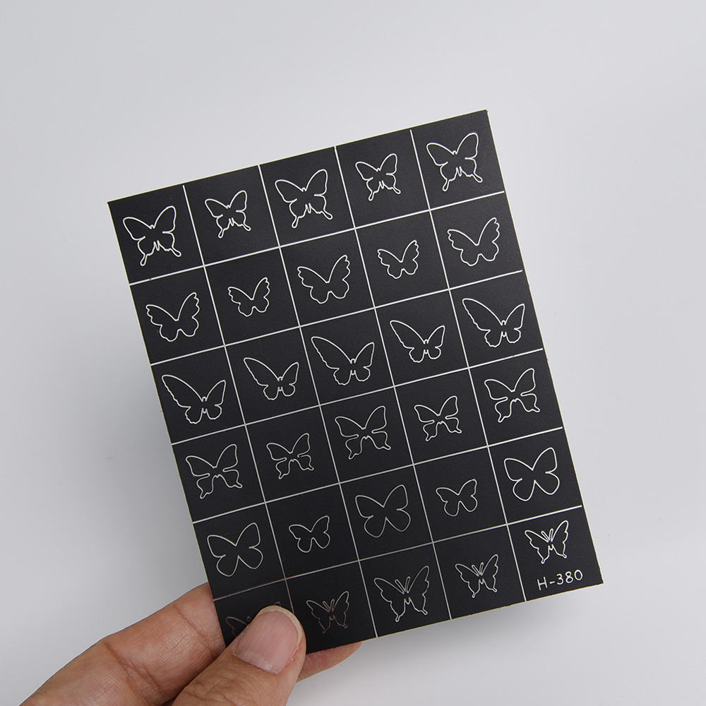 ICEGEL ステンシルステッカー TS-03 バタフライ