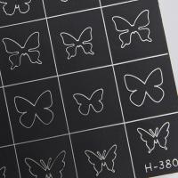 ICEGEL ステンシルステッカー TS-03 バタフライ