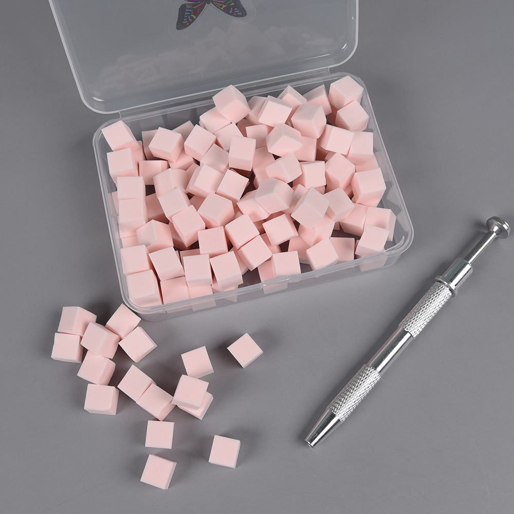 ICE GEL キューブスポンジ100個&ピッカーセット