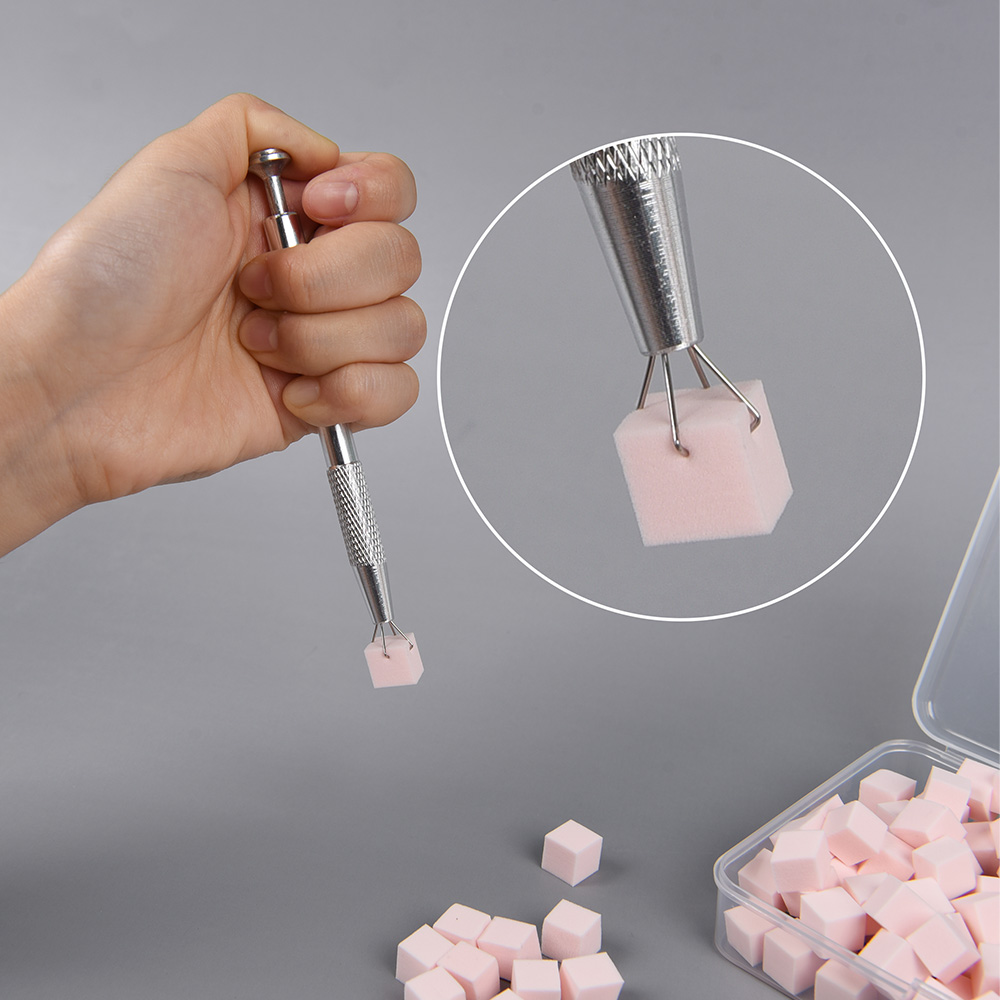 ICE GEL キューブスポンジ100個&ピッカーセット