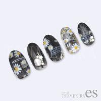 ツメキラes 花占いマーガレット ホワイト ES-HUM-001