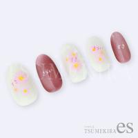 ツメキラes 花占いマーガレット ピンク ES-HUM-002