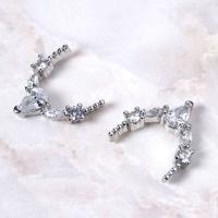 D.nail ジュエリービジューパーツ DS-101 クリスタルライン ドロップ 2P #8598
