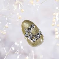 D.nail ジュエリービジューパーツ DS-102 フラワームーン 2P #8599