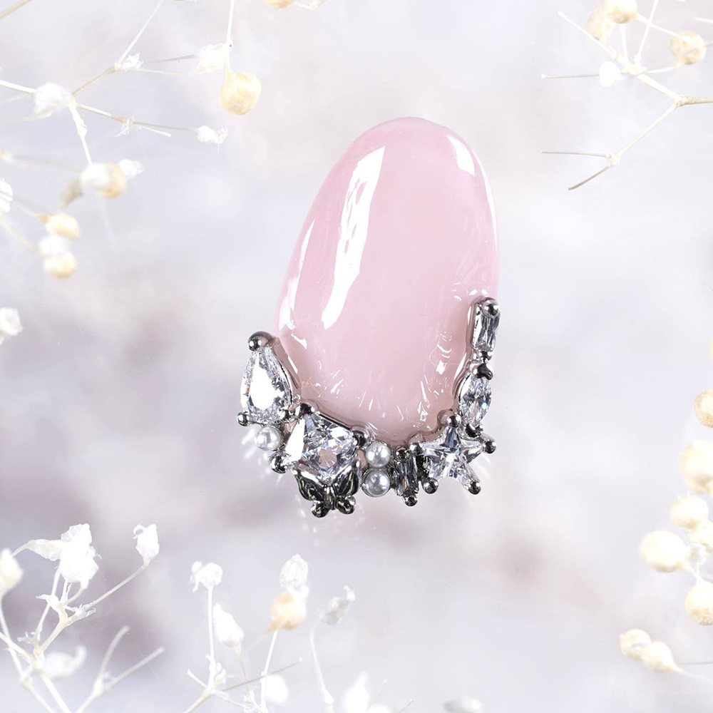 D.nail ジュエリービジューパーツ DS-103 クリスタルライン ランダム 2P #8600
