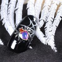D.nail ジュエリービジューパーツ DS-105 スパイダー オーロラ 2P #8602