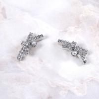 D.nail ジュエリービジューパーツ DS-107 ジュエリーパールリボン 2P #8604
