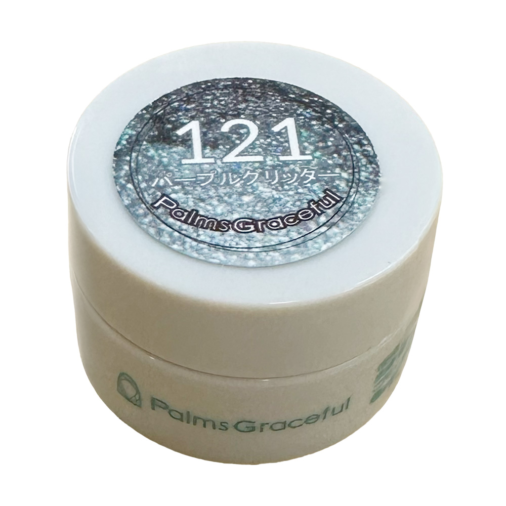 Palms Graceful カラージェル 3g 121 パープルグリッター