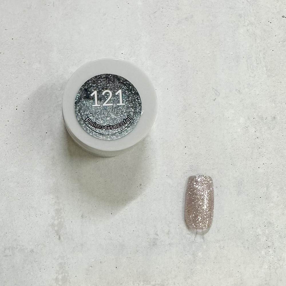 Palms Graceful カラージェル 3g 121 パープルグリッター